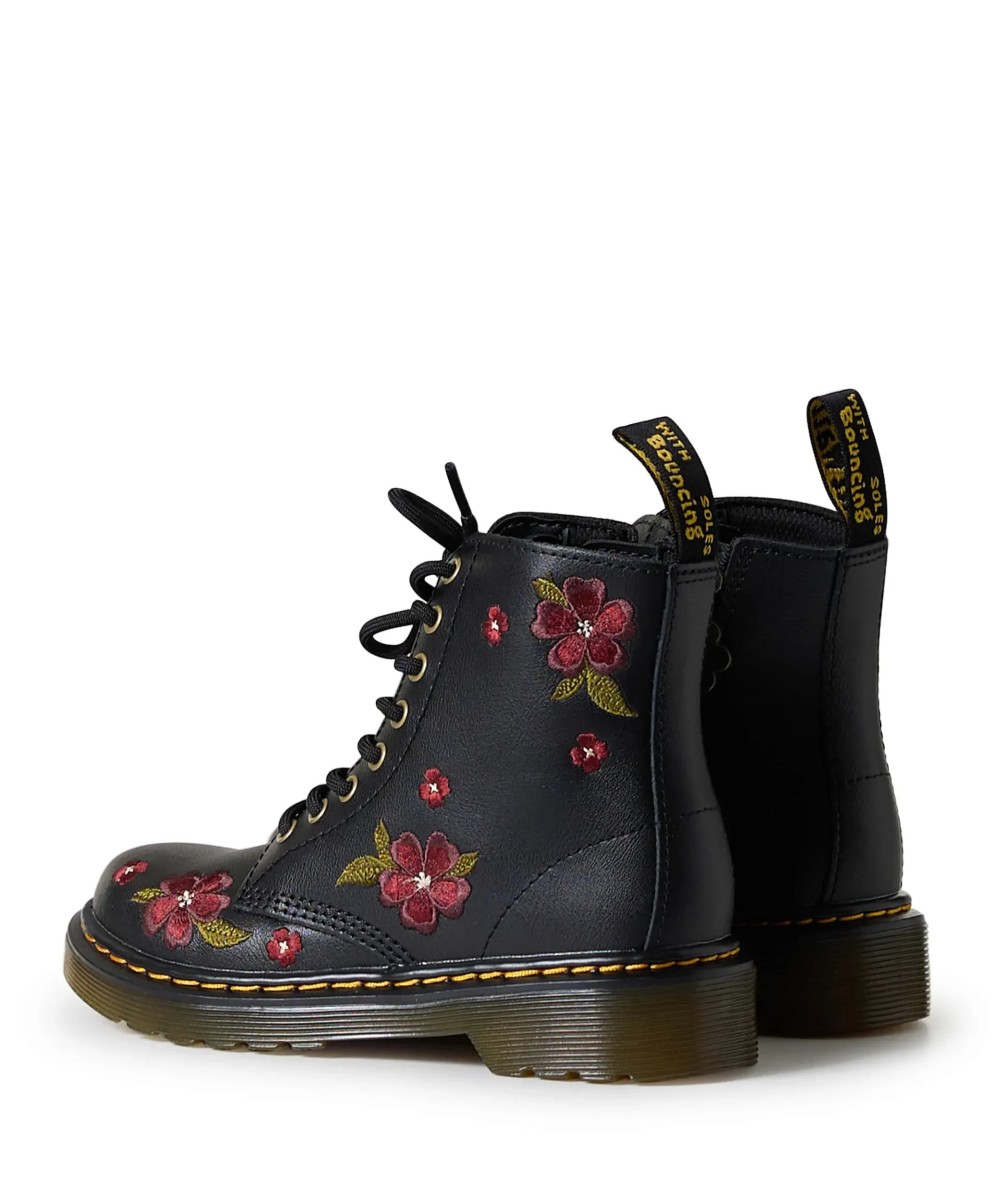 1460 J meisjes boots zwart