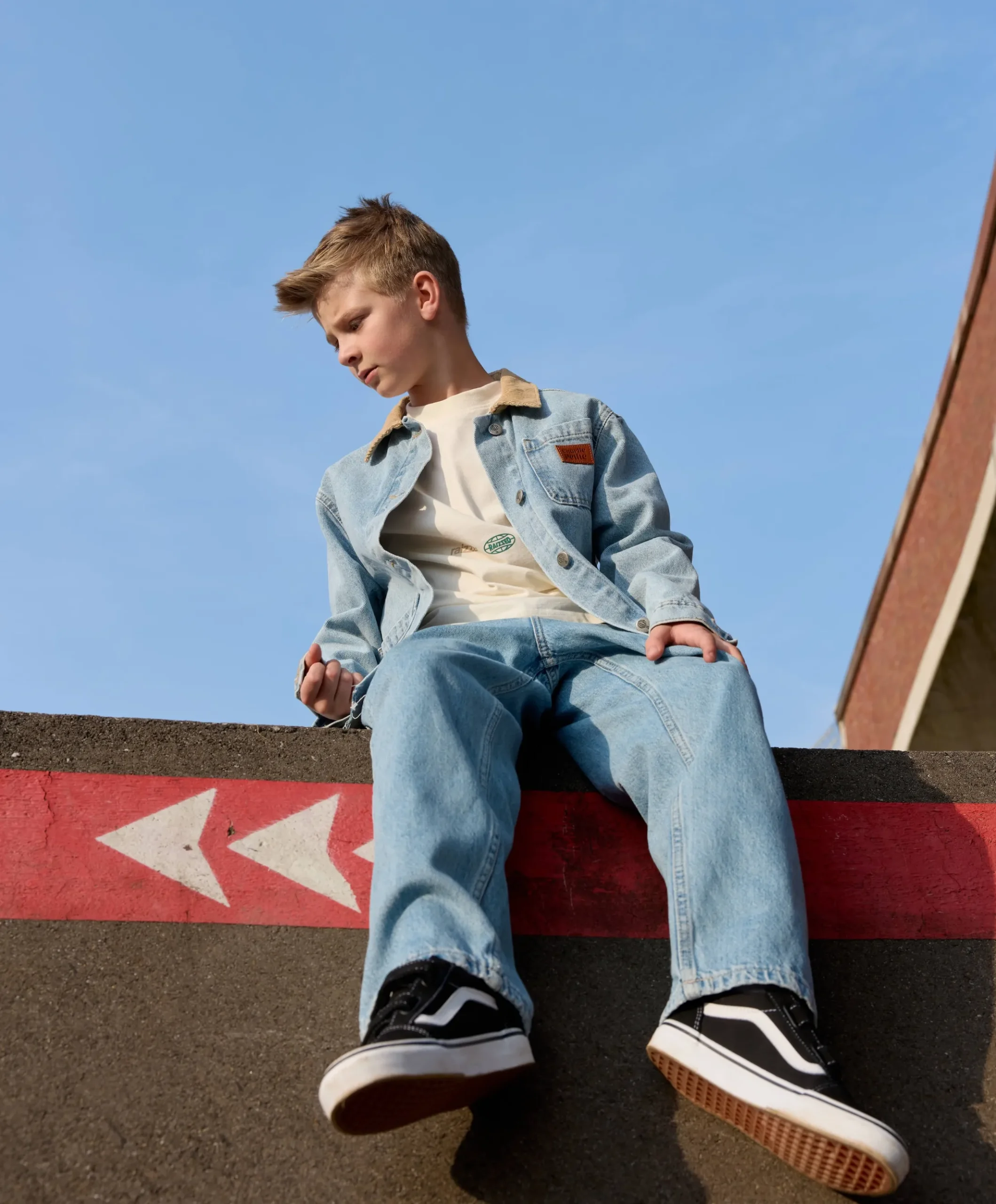 JN Old Skool v sneakers zwart