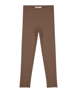 Jolene legging meisjes broek bruin
