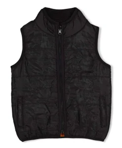 Jongens bodywarmer grijs