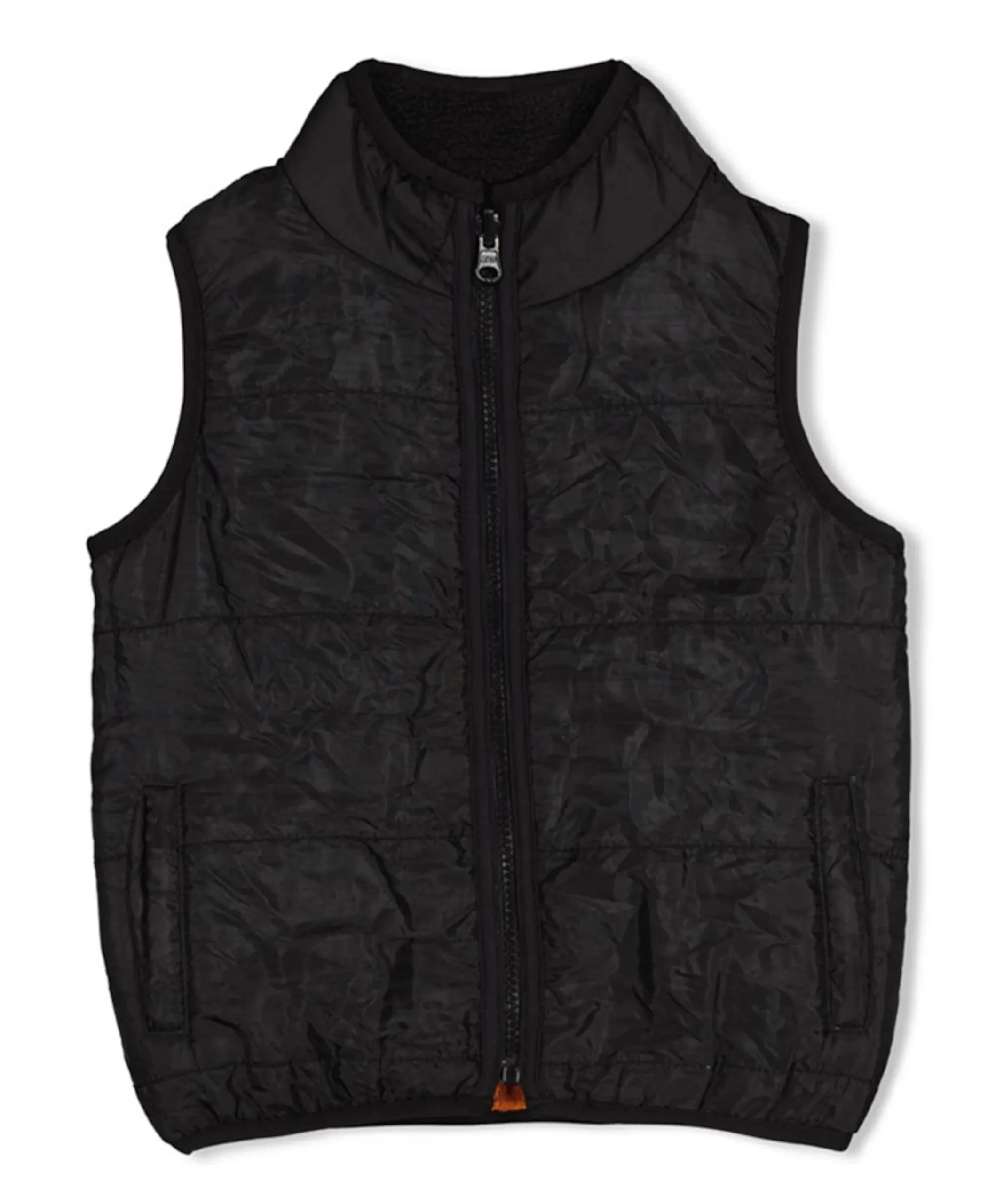 Jongens bodywarmer grijs