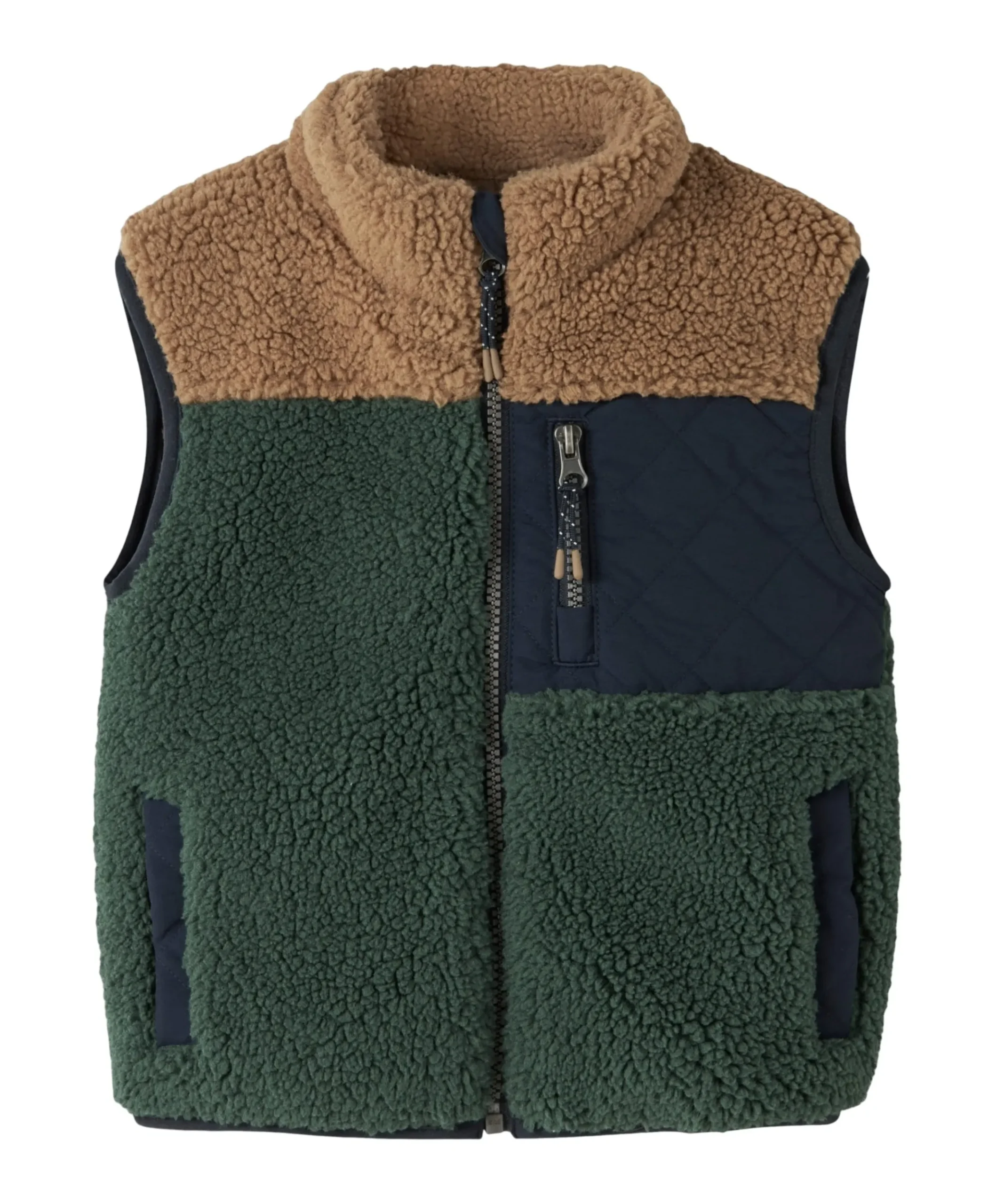 Jongens bodywarmer groen