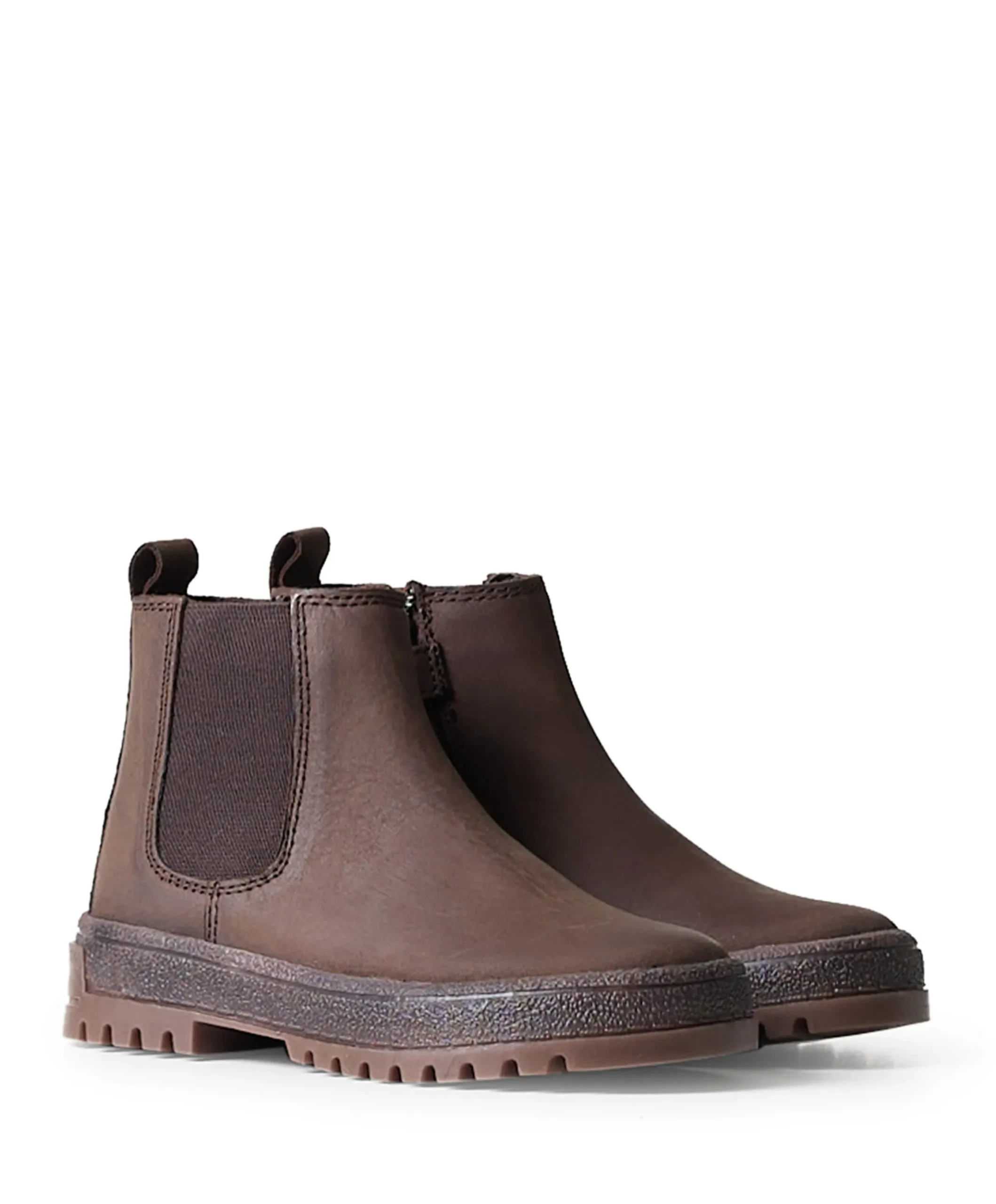 jongens boots bruin