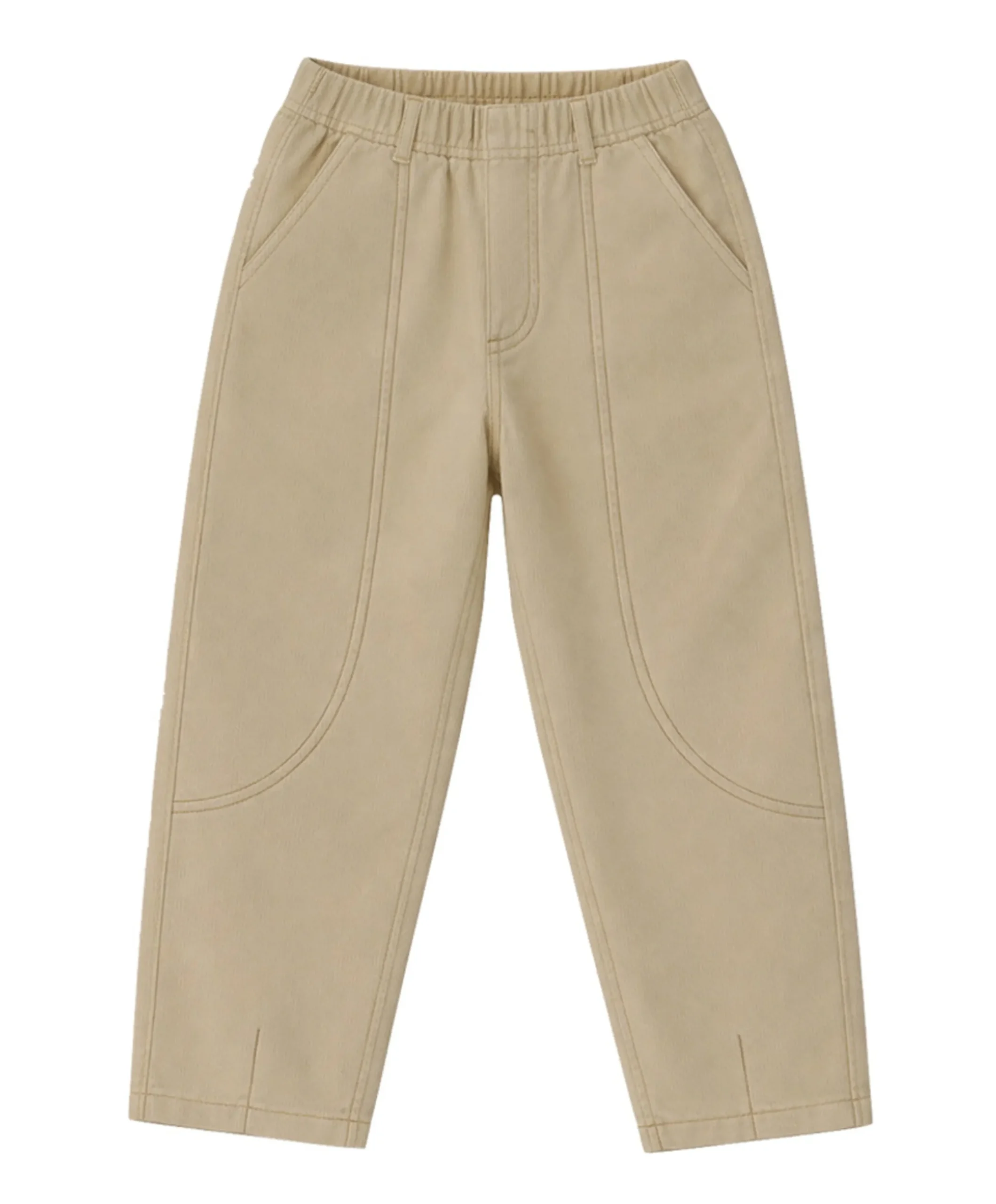 jongens broek beige