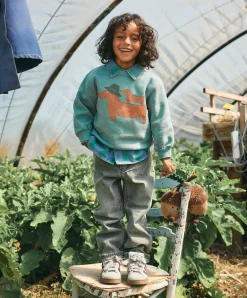 jongens broek groen
