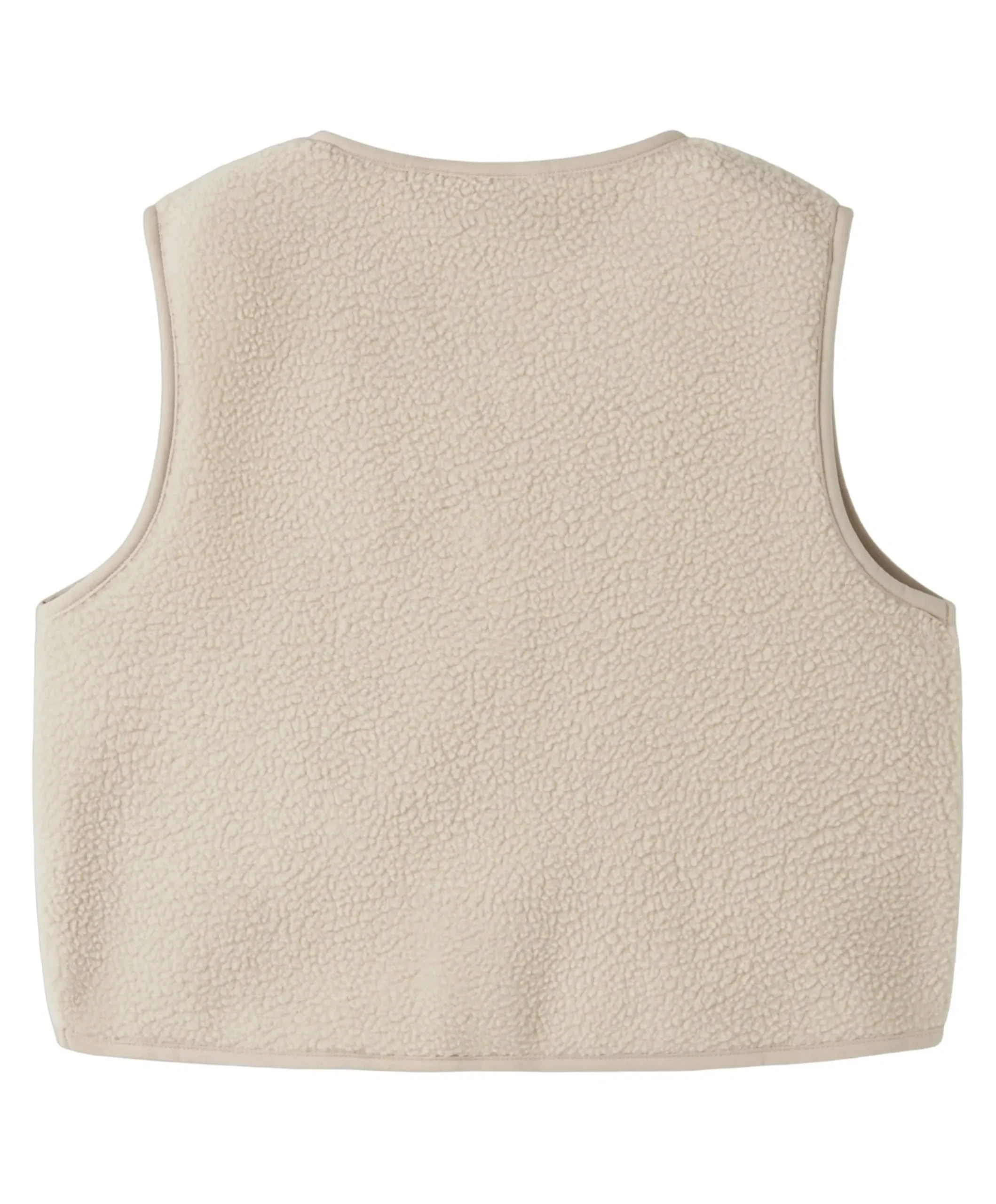 Jongens gilet beige