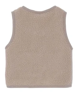 Jongens gilet beige