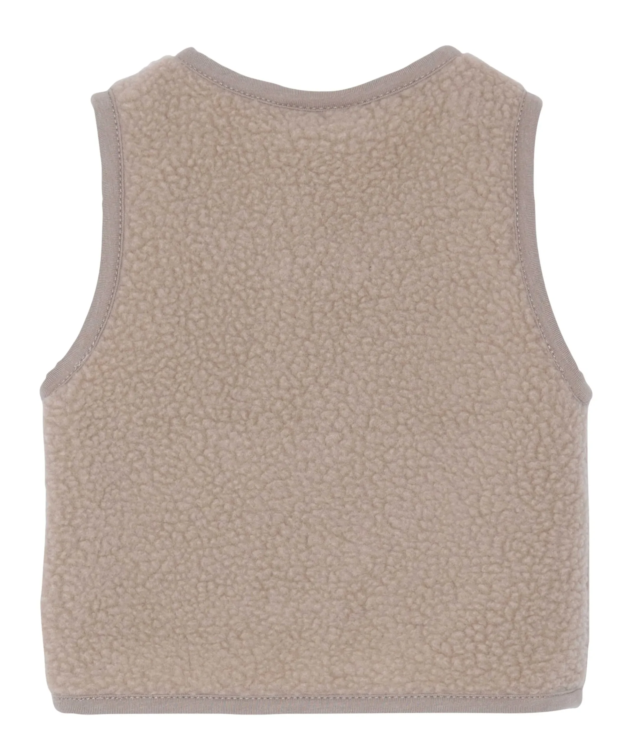 Jongens gilet beige