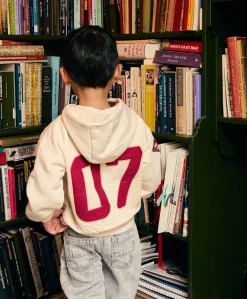 Jongens hoodie beige