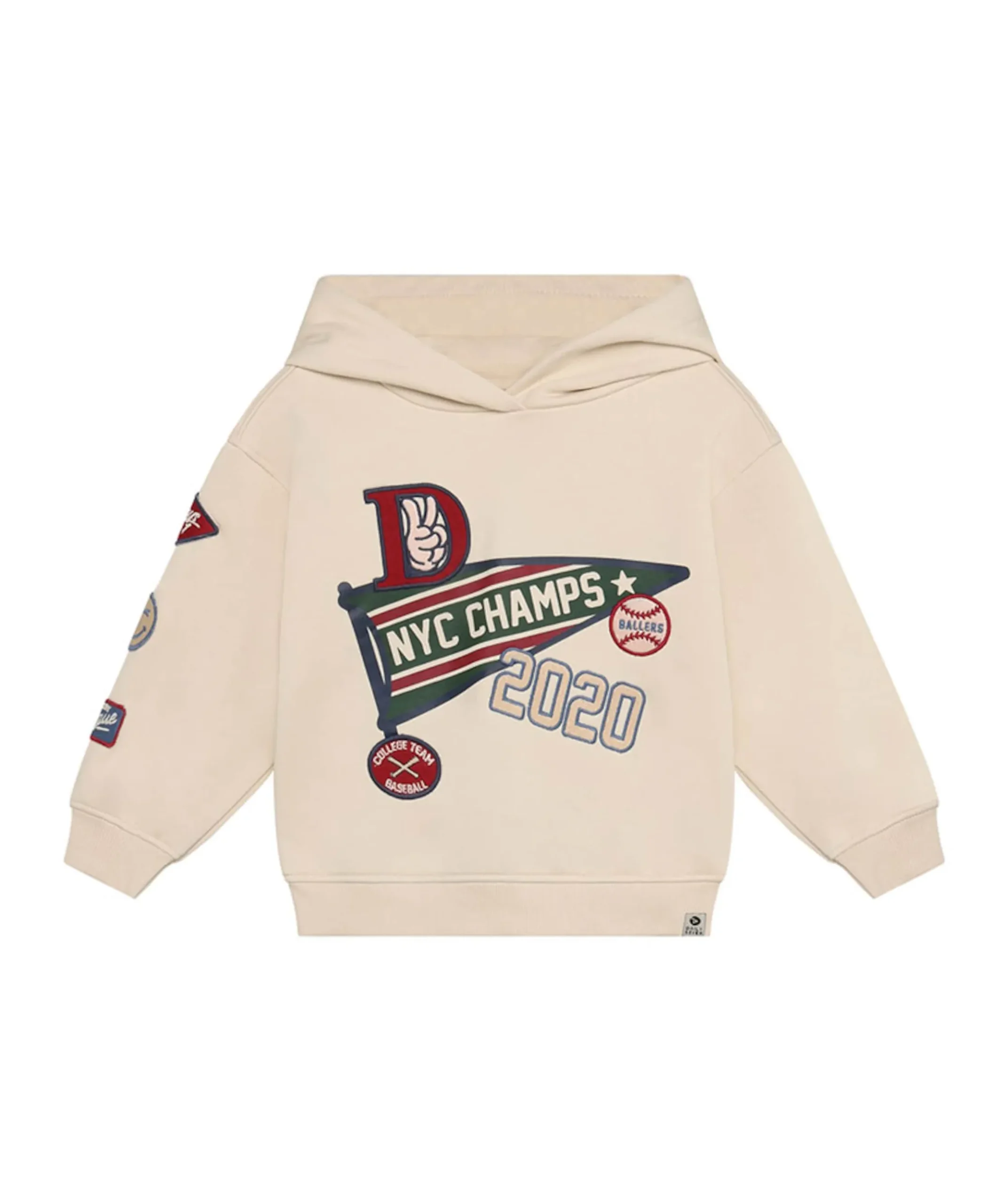 Jongens hoodie beige