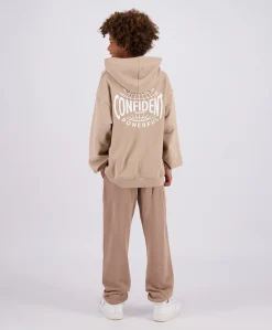 Jongens hoodie beige