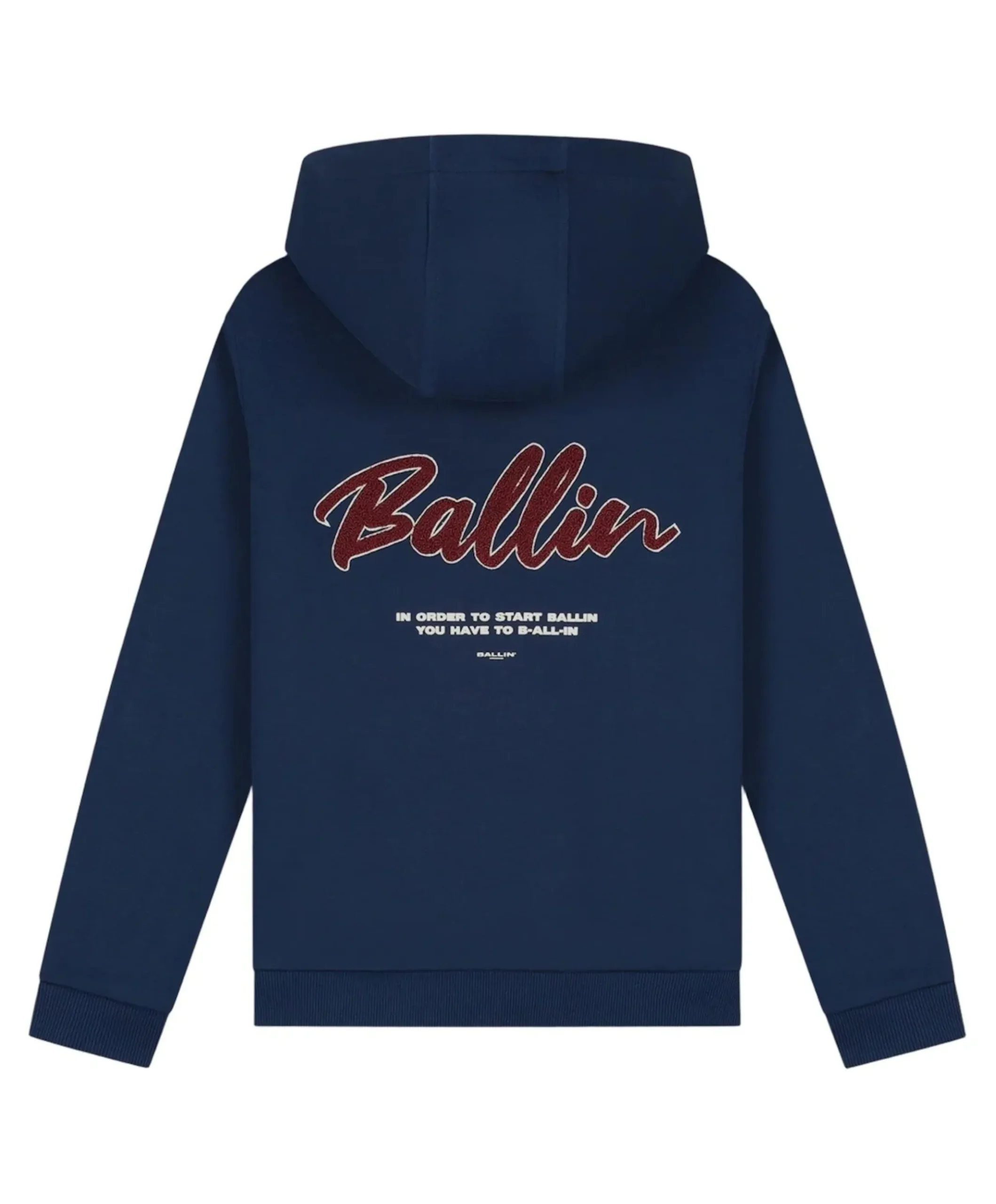 Jongens hoodie blauw