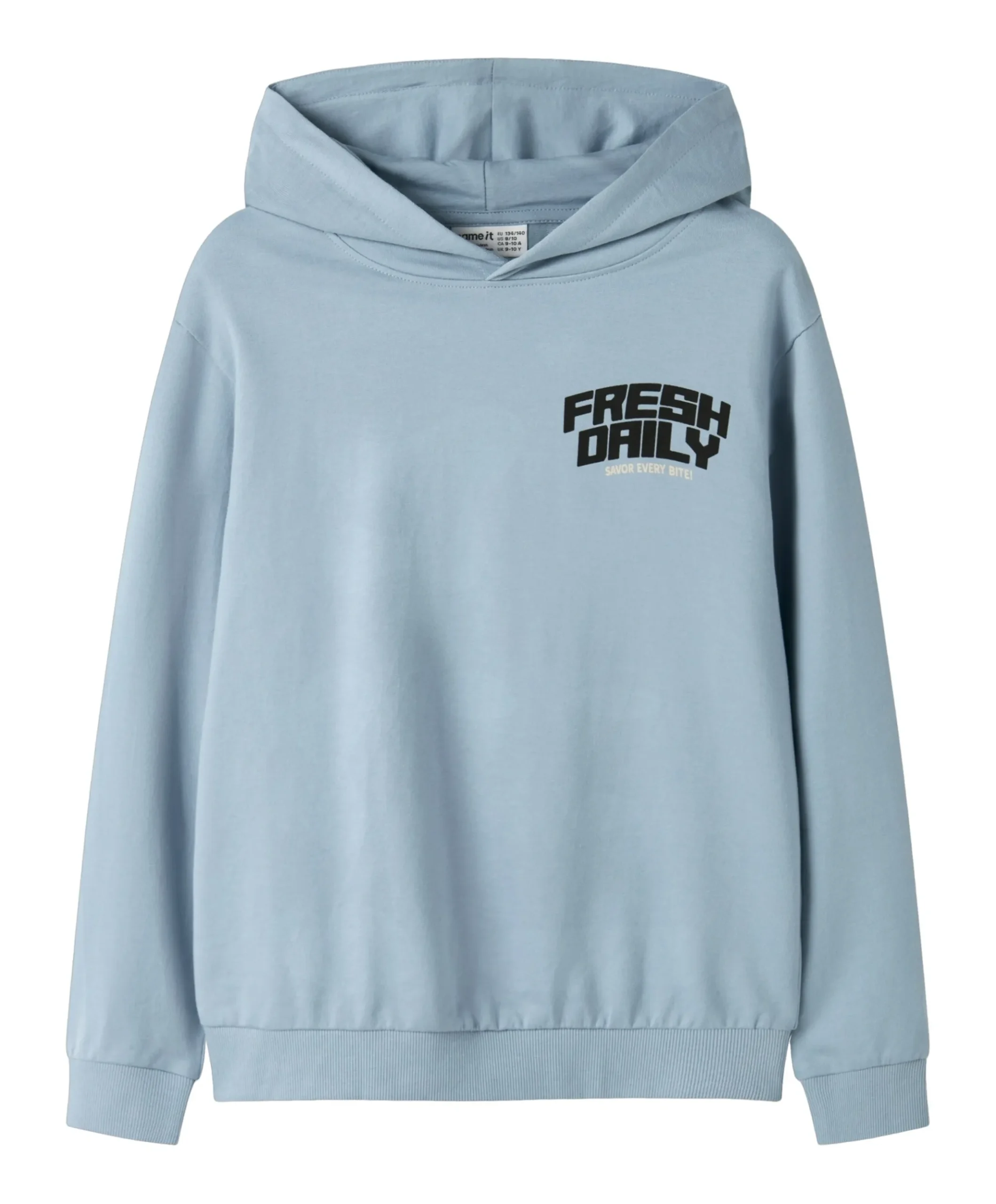Jongens hoodie blauw