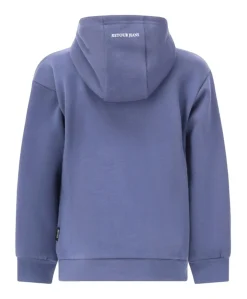 Jongens hoodie blauw
