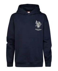 Jongens hoodie blauw