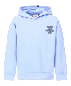 Jongens hoodie blauw