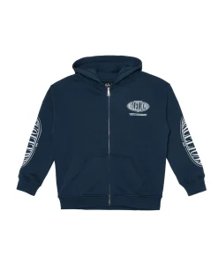 Jongens hoodie blauw