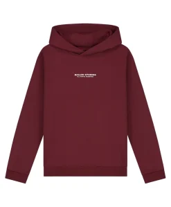 Jongens hoodie bordeaux