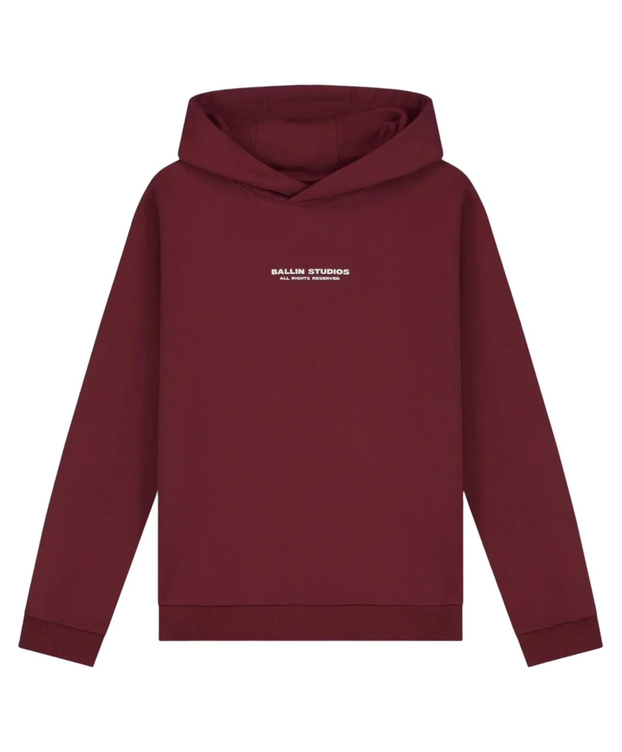 Jongens hoodie bordeaux