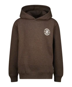 Jongens hoodie bruin