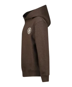 Jongens hoodie bruin