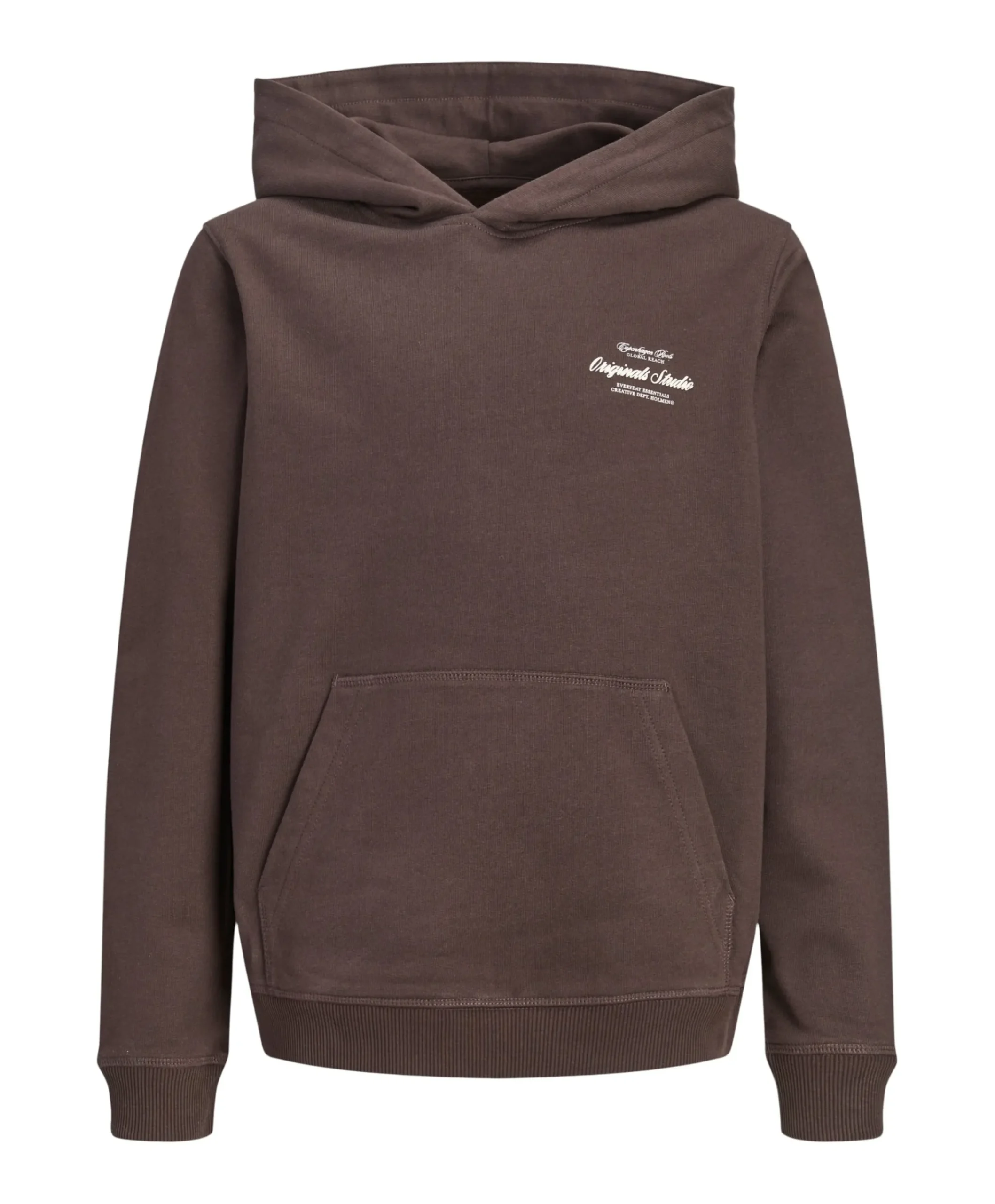 Jongens hoodie bruin