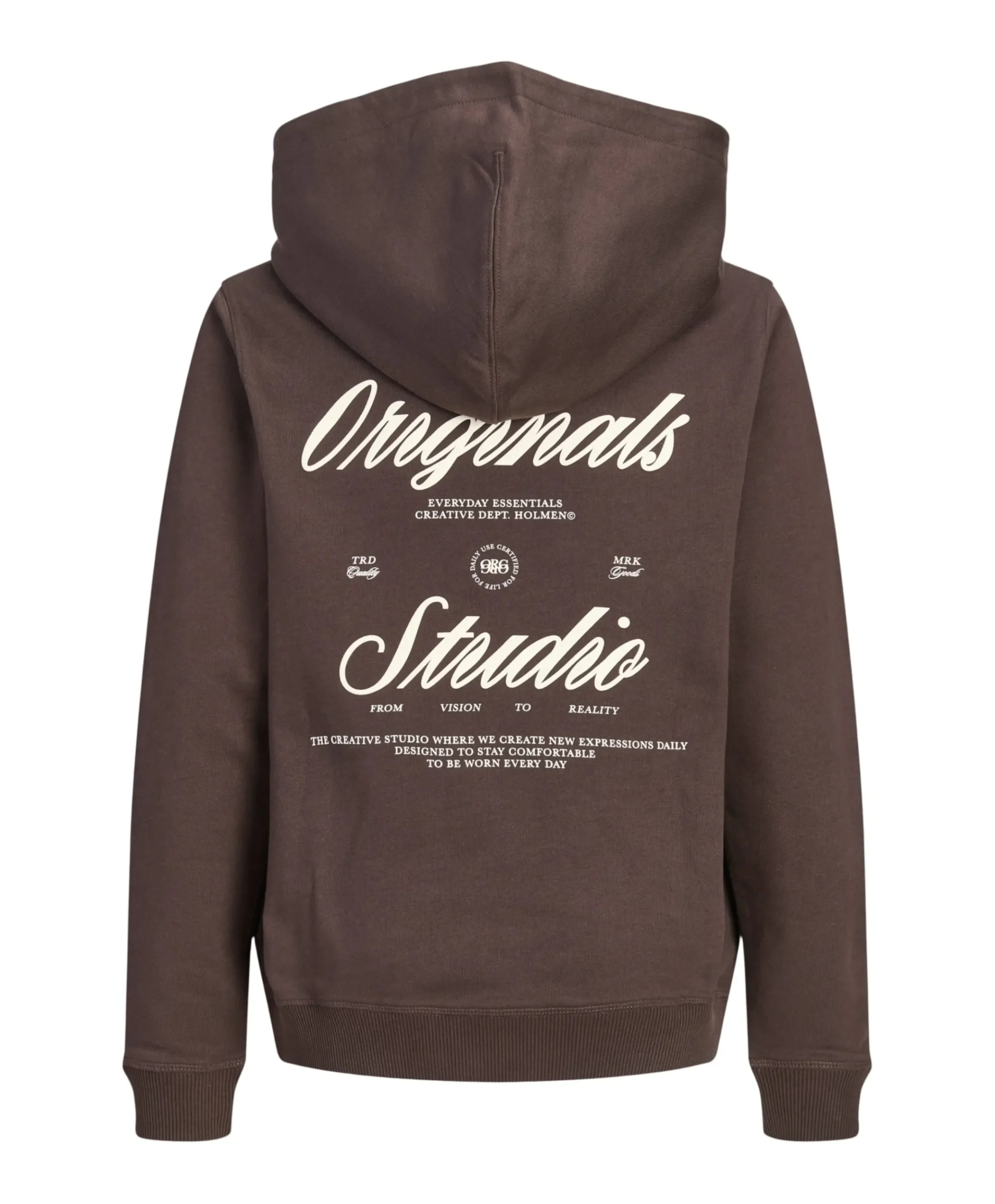 Jongens hoodie bruin