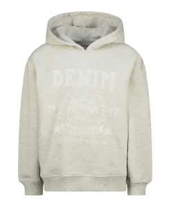 Jongens hoodie ecru