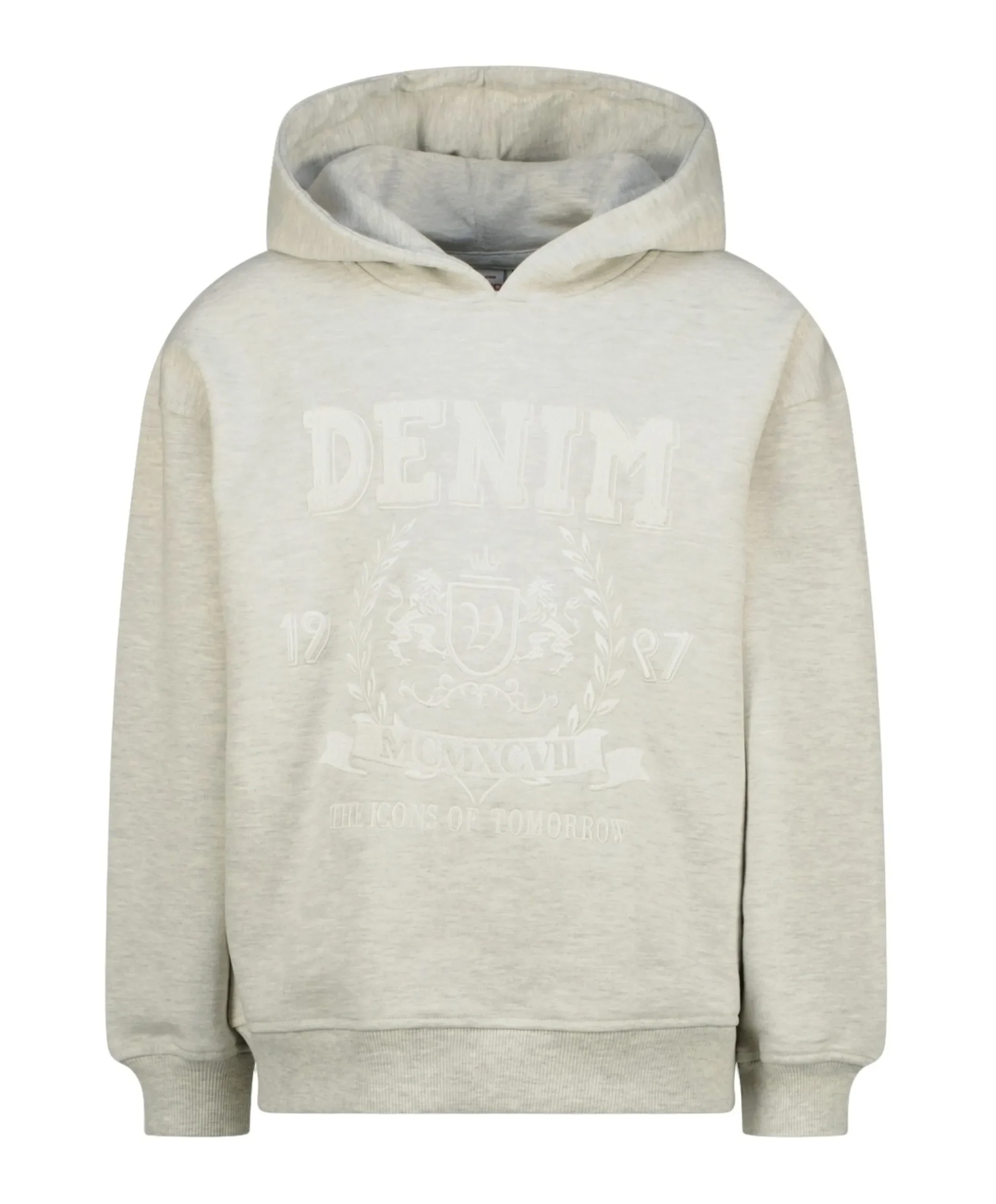 Jongens hoodie ecru