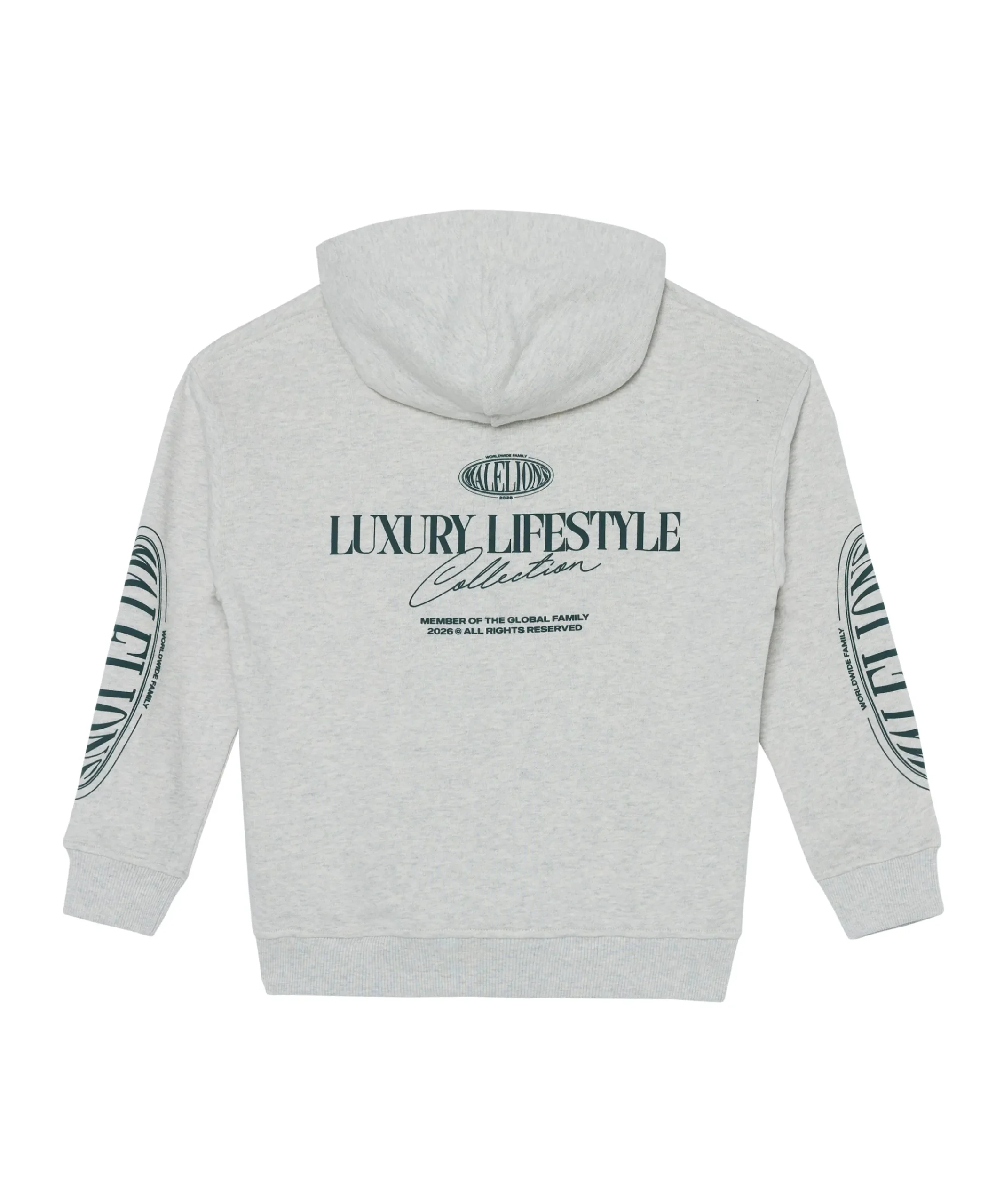 Jongens hoodie grijs