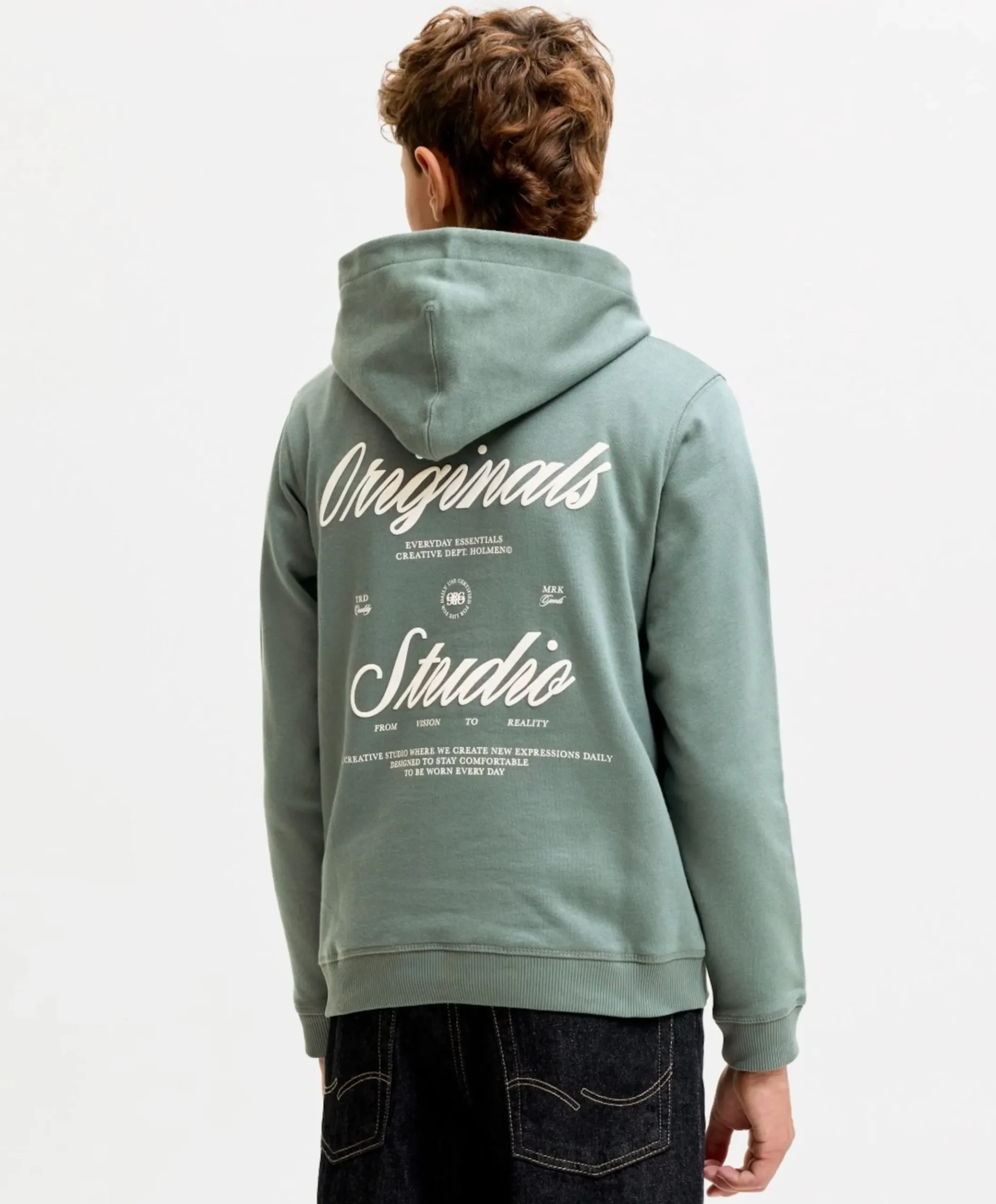 Jongens hoodie groen