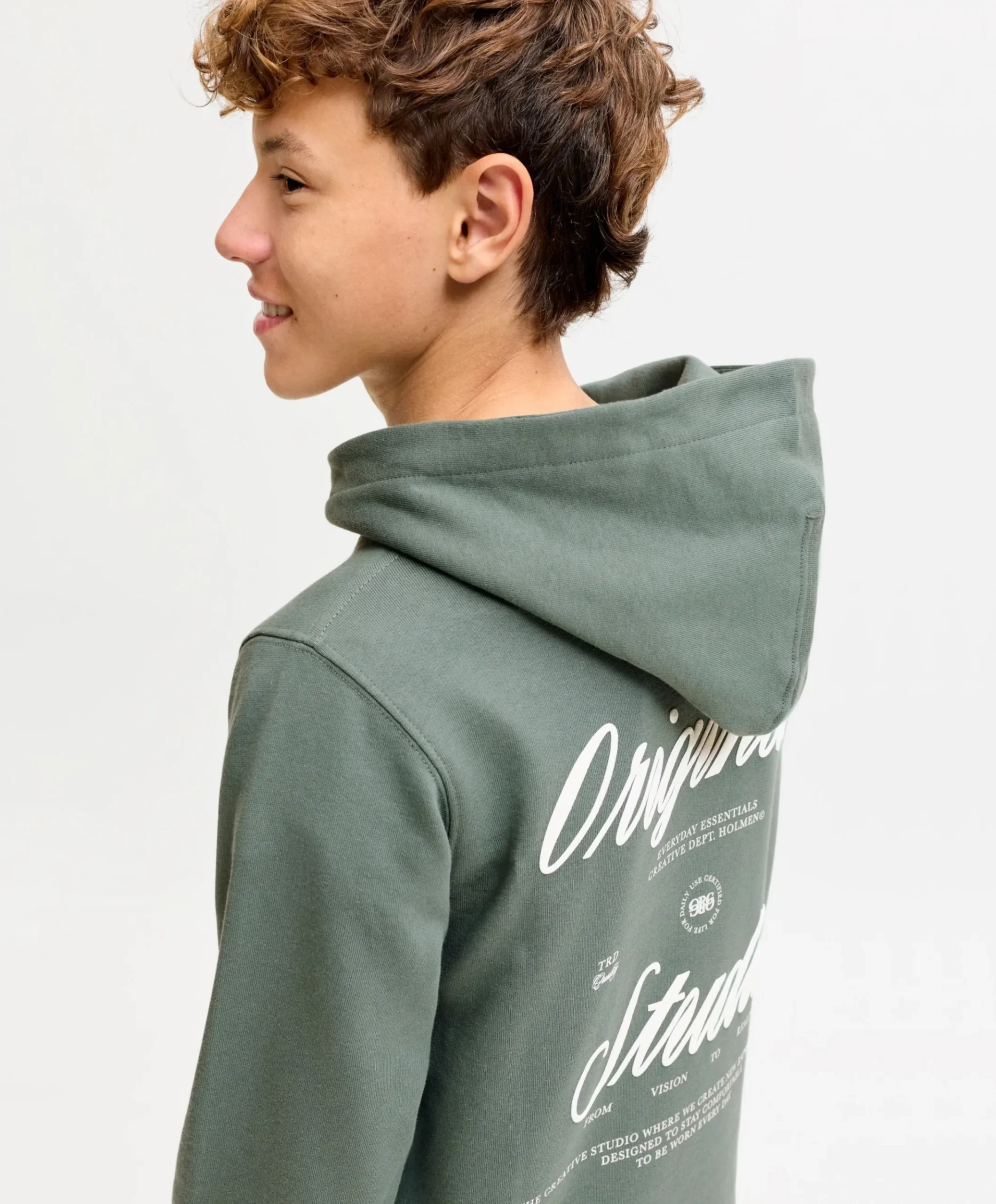 Jongens hoodie groen