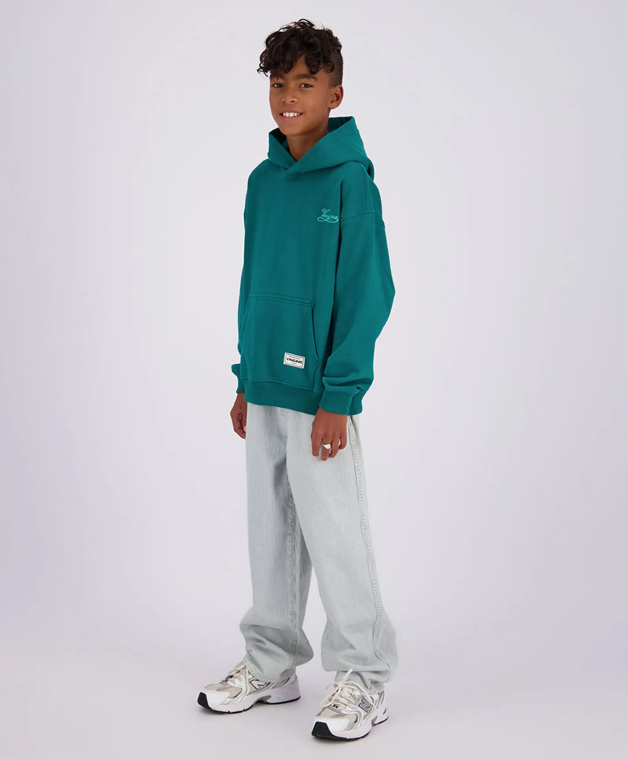 Jongens hoodie groen