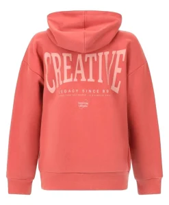 Jongens hoodie oranje