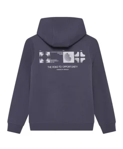 Jongens hoodie paars