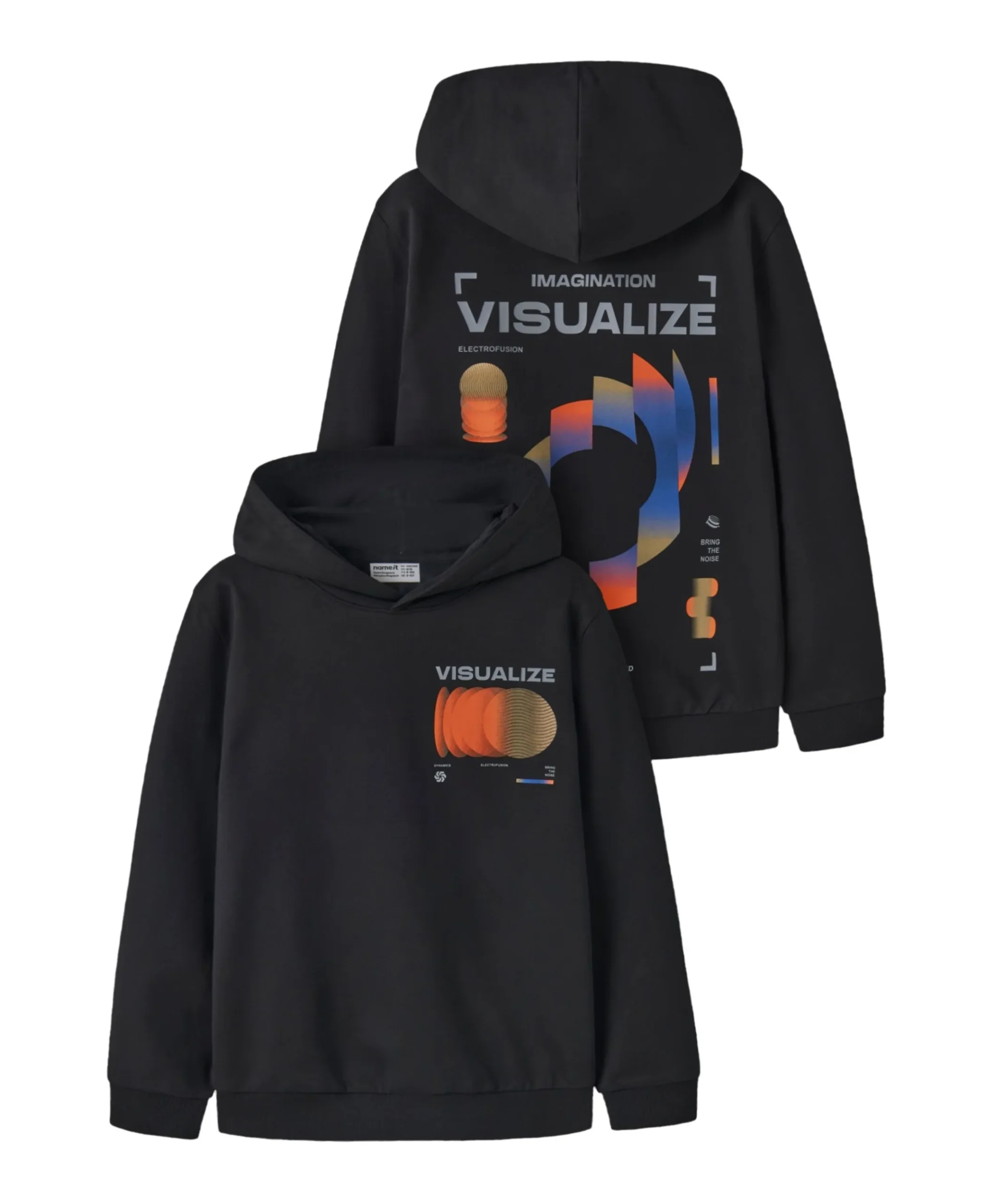 Jongens hoodie zwart
