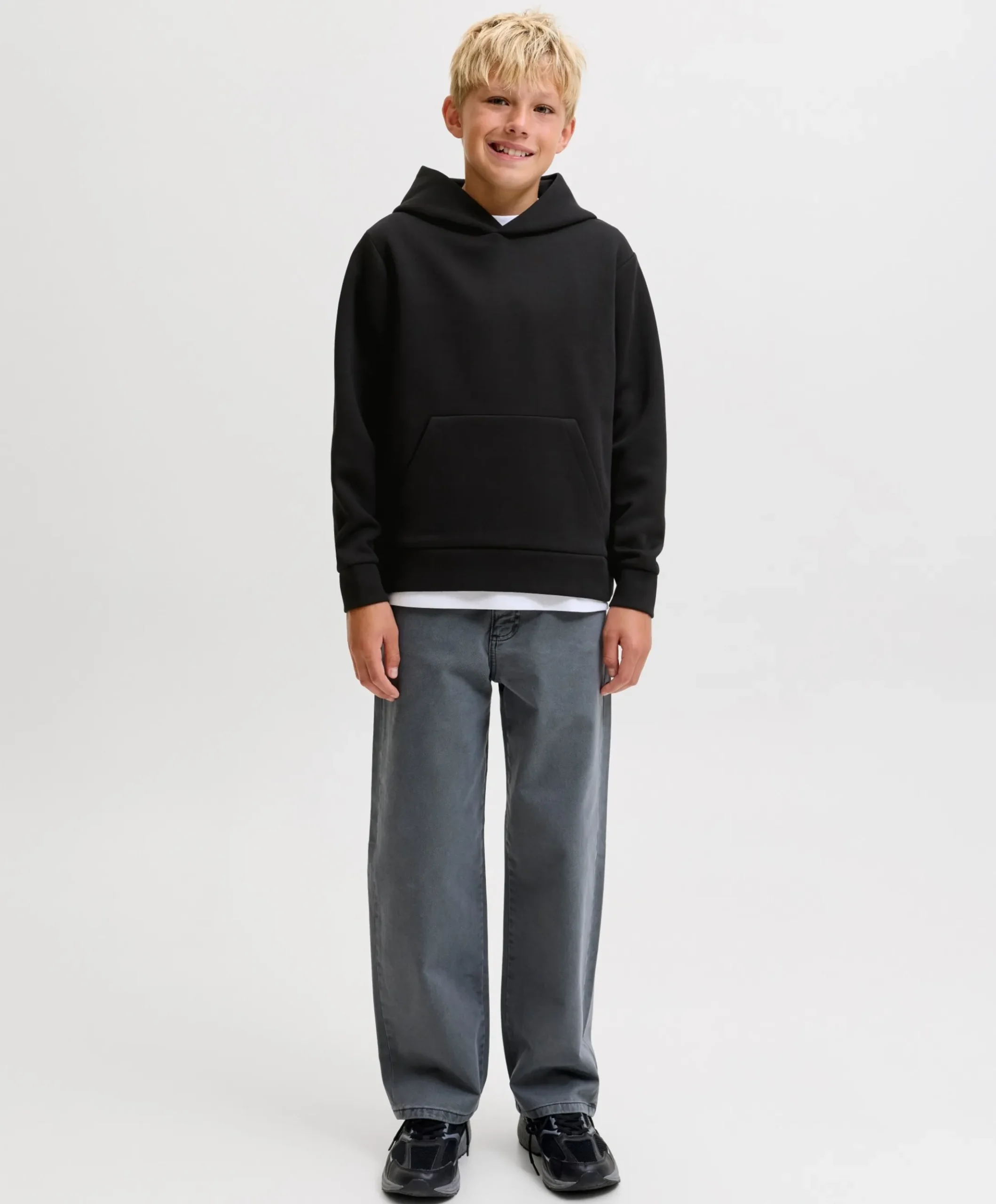 Jongens hoodie zwart