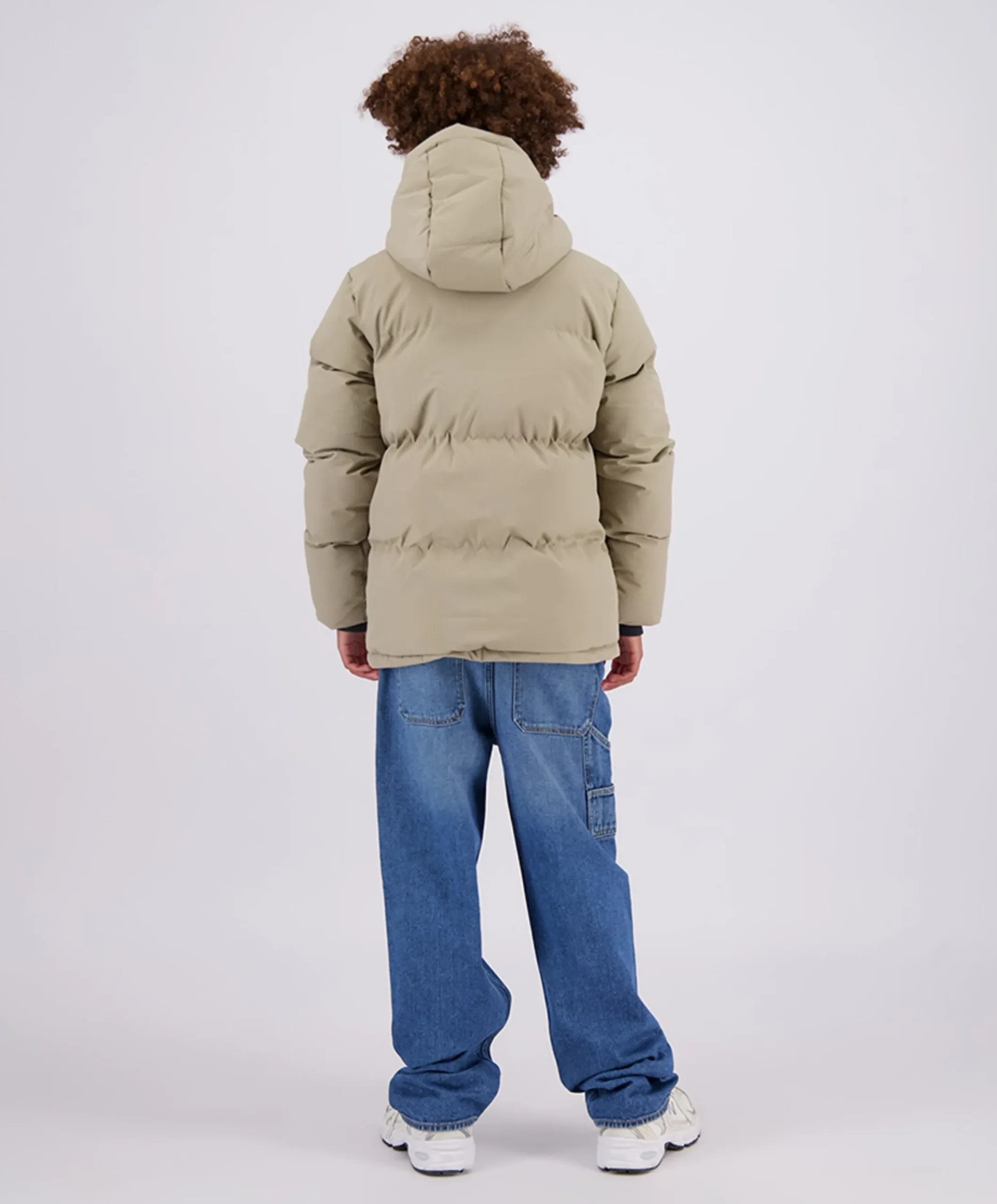Jongens jas beige