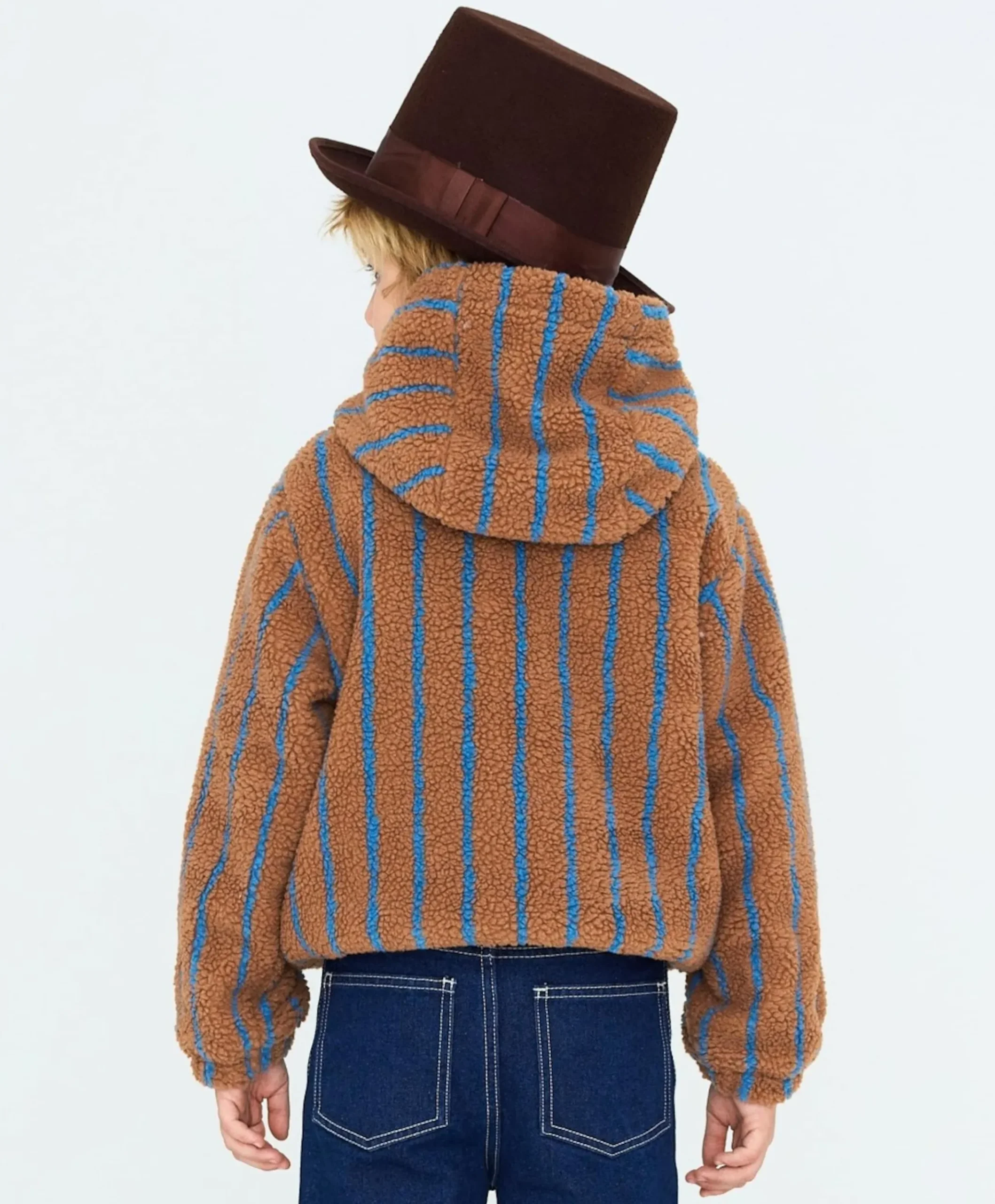 Jongens jas beige