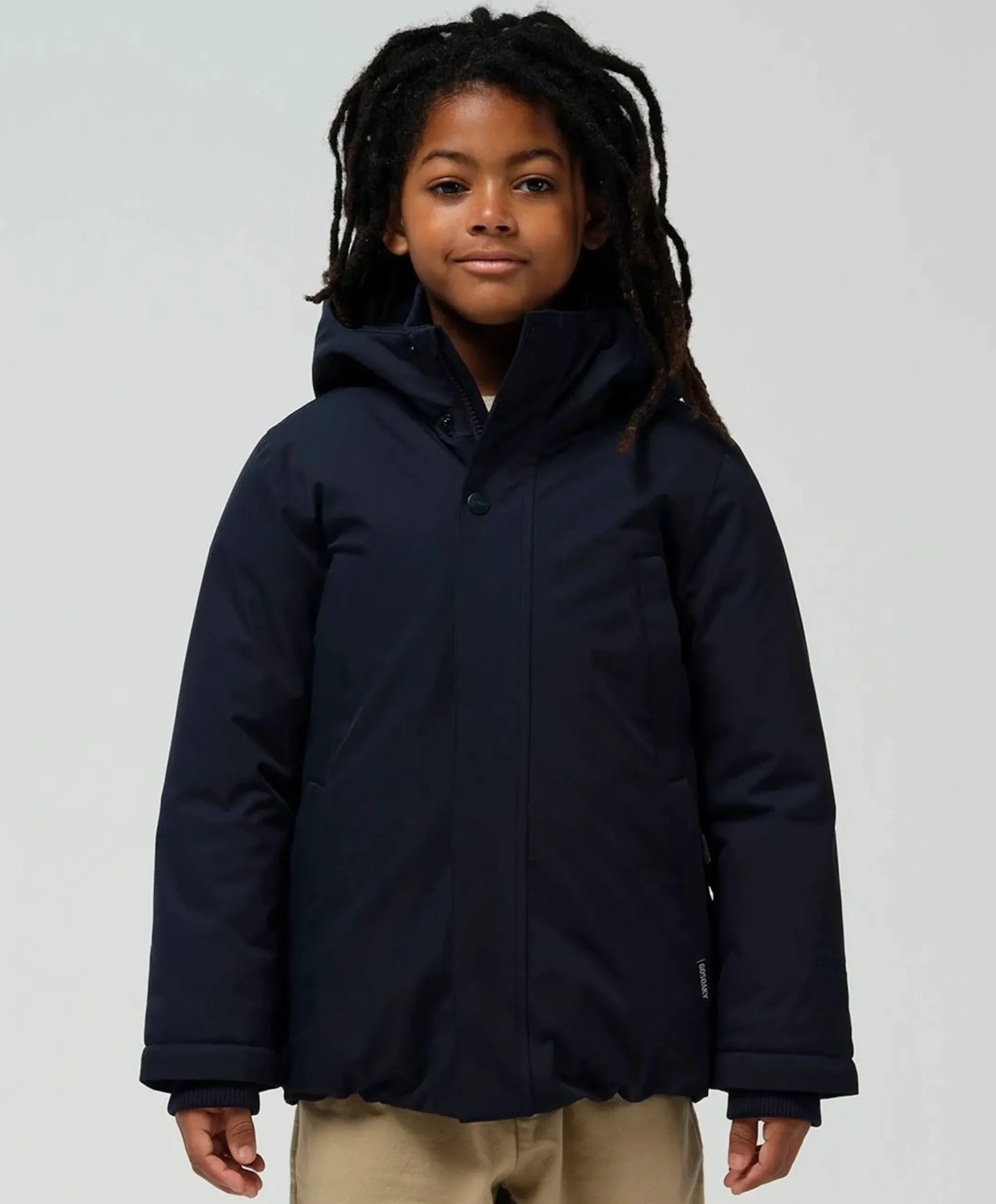 Jongens jas blauw