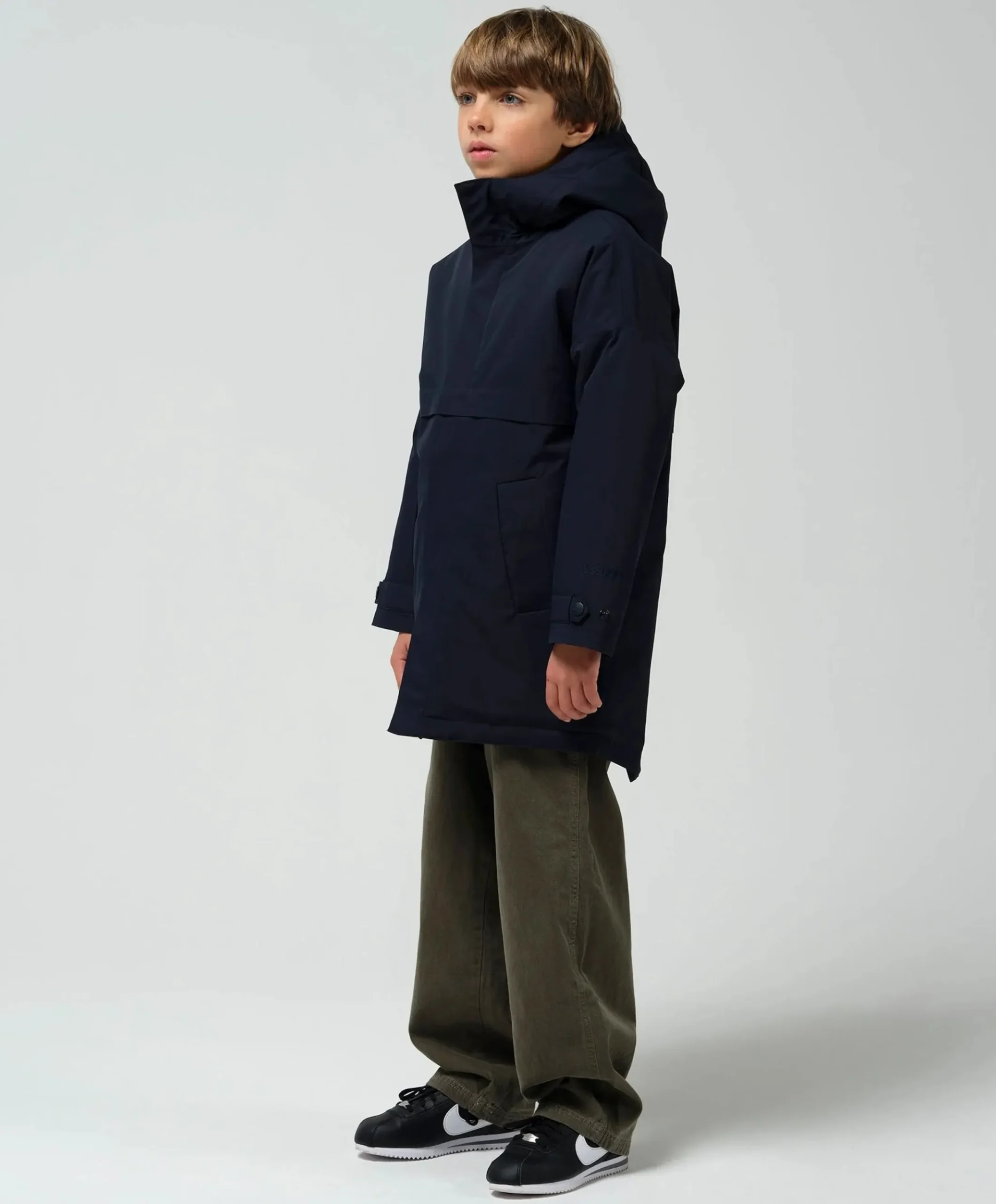 Jongens jas blauw