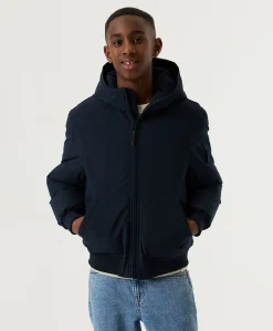 Jongens jas blauw