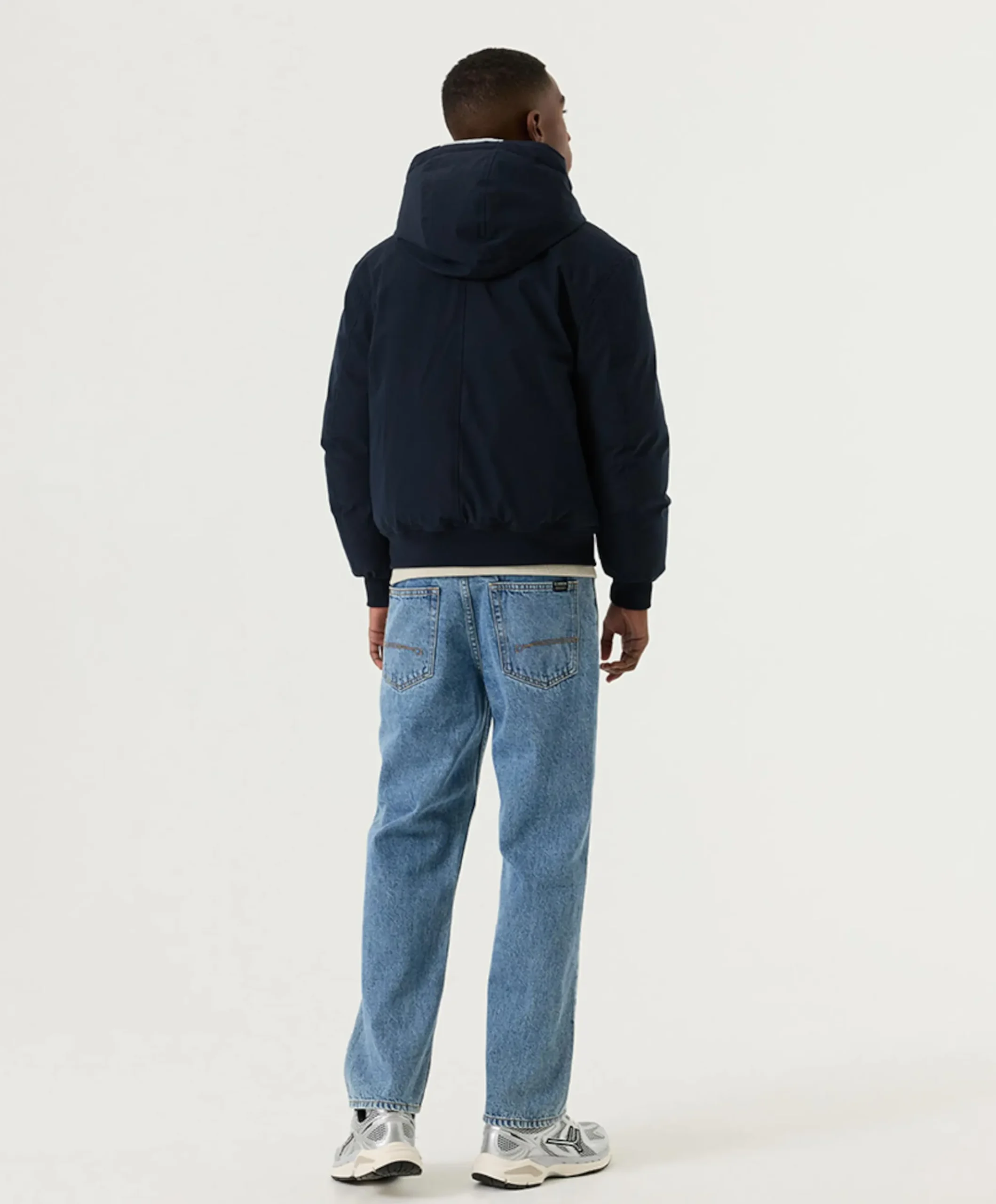 Jongens jas blauw