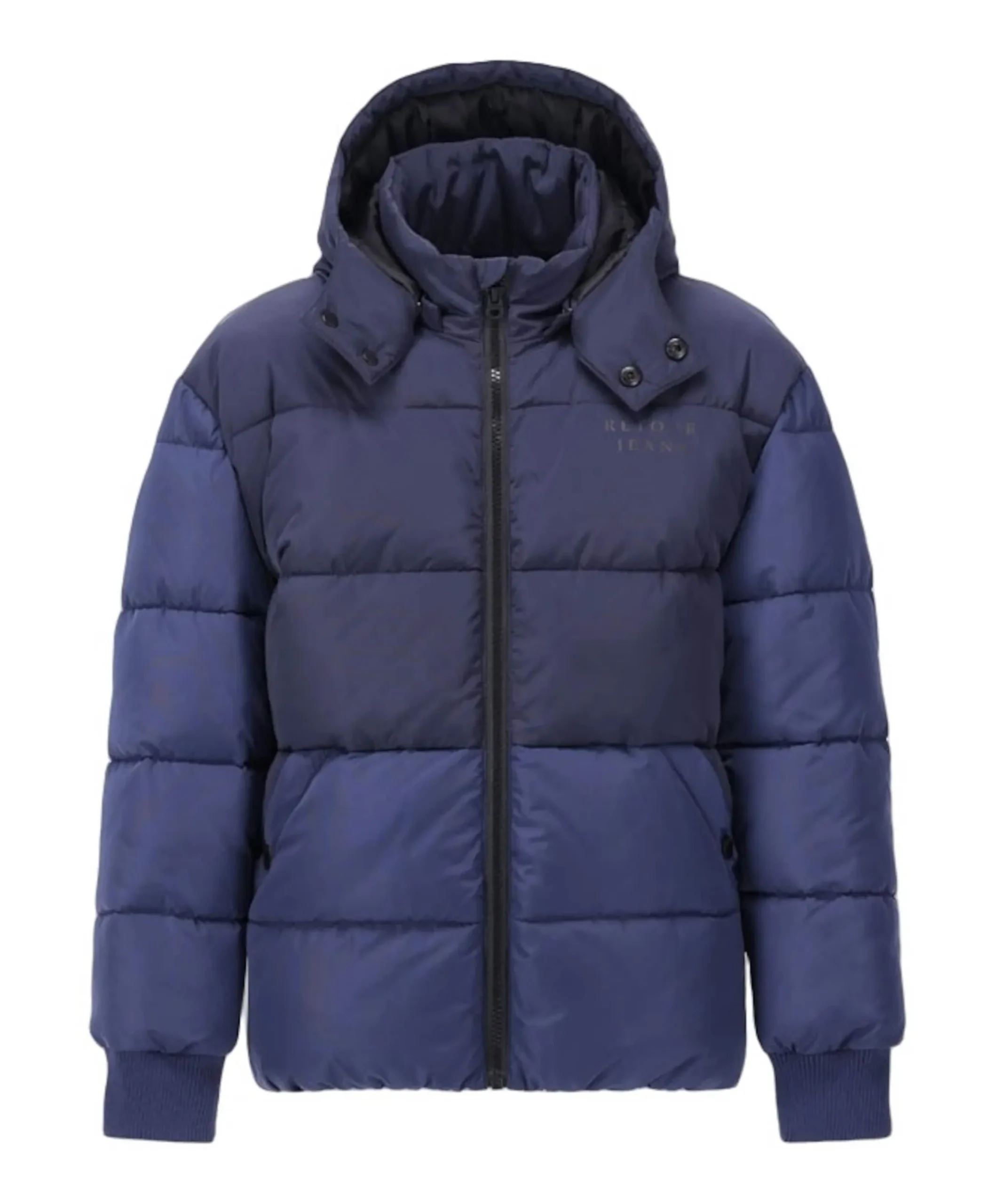 Jongens jas blauw
