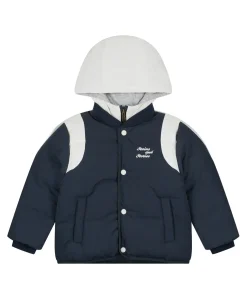 Jongens jas blauw