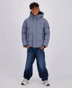 Jongens jas blauw