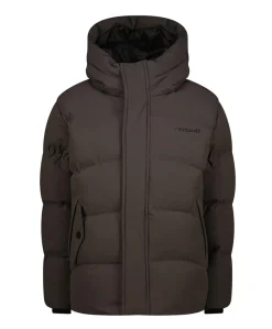 Jongens jas bruin