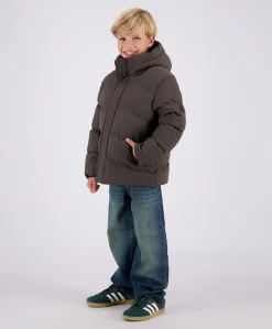 Jongens jas bruin