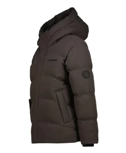 Jongens jas bruin