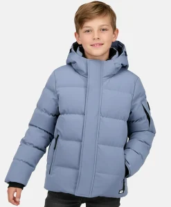 Jongens jas grijs